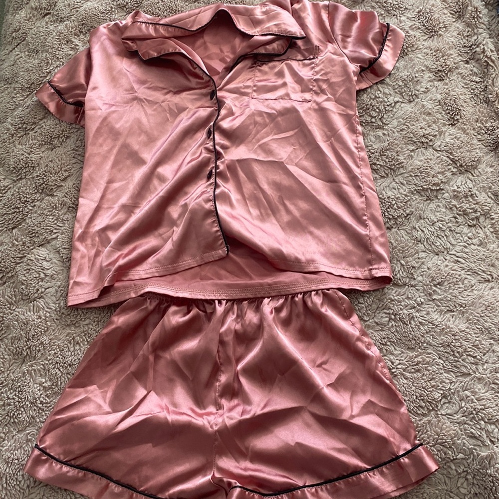 Polyester Pajama Set